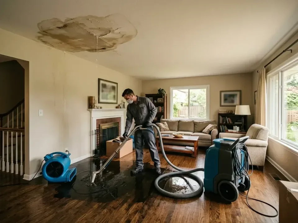 attic-pipe-burst-ceiling-drip-008 — frequently asked questions, Water Damage Restoration & Carpet Care in Statham, GA